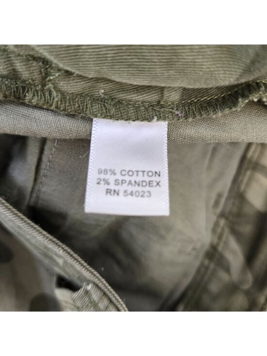 Banana Republic Heritage Fit Camouflage Zip Ankle Pants Size 27 - Picture 7 of 7